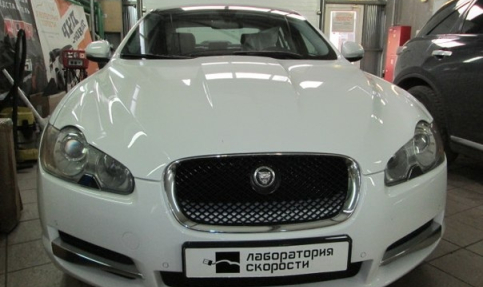 Чип-тюниинг Jaguar XF 3.0d AT 275hp 2010 года выпуска