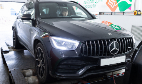 Индивидуальная настройка Mercedes GLC AMG43 3.0t 367л.с. 2019 г.в.