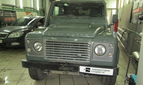 Чип-тюнинг с отключением клапана EGR на Land Rover Defender 2.4 TDCI 122hp MT 2011 года выпуска