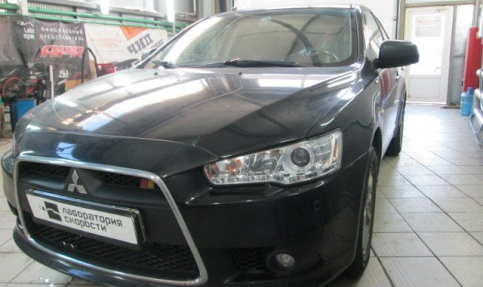 Чип-тюнинг Mitsubishi Lancer X 1.8  140hp 2012 года выпуска