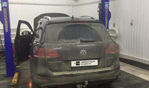 Чип тюнинг и отключение клапана EGR на Volkswagen Touareg 3.0 TDI 245hp 2012 года выпуска